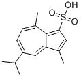 1,4-DIMETHYL-7-ISOPROPYLAZULENE-3-SULFONIC ACID Structural