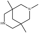 1,3,5-TRIMETHYL-3,7-DIAZA-BICYCLO[3.3.1]NONANE Structural