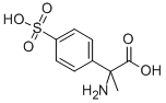 (+/-)-ALPHA-METHYL-(4-SULFONOPHENYL)GLYCINE Structural