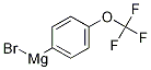 4-(Trifluoromethoxy)phenylmagnesium  bromide Structural