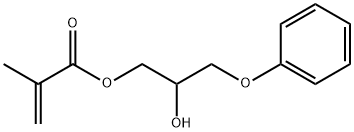 2-HYDROXY-3-PHENOXYPROPYL METHACRYLATE Structural