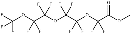 METHYL PERFLUORO-3,6,9-TRIOXADECANOATE Structural