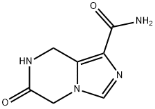 Imidazo[1,5-a]pyrazine-1-carboxamide, 5,6,7,8-tetrahydro-6-oxo- (9CI) Structural