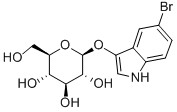 5-Bromo-3-indolyl-beta-D-glucopyranoside Structural