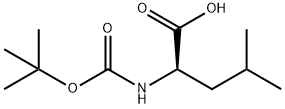 BOC-D-Leucine monohydrate Structural