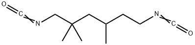 2,2,4-trimethylhexa-1,6-diyl diisocyanate Structural