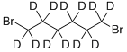 1,6-DIBROMOHEXANE-D12 Structural