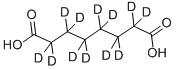 1,8-OCTANEDIOIC-D12 ACID Structural