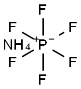 Ammonium hexafluorophosphate Structural