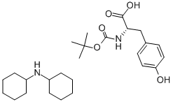 BOC-TYR-OH DCHA Structural