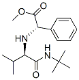 Benzeneacetic acid, alpha-[[1-[[(1,1-dimethylethyl)amino]carbonyl]-2-methylpropyl]amino]-, methyl ester, [S-(R*,S*)]- (9CI) Structural