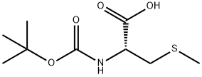 BOC-CYS(ME)-OH Structural