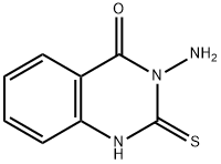 3-AMINO-2-MERCAPTO-3H-QUINAZOLIN-4-ONE Structural