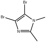 4,5-DIBROMO-1,2-DIMETHYL-1H-IMIDAZOLE Structural