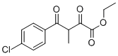 ETHYL 4-(4-CHLOROPHENYL)-3-METHYL-2,4-DIOXO-BUTYRATE