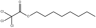 TRICHLOROACETIC ACID OCTYL ESTER(C8) Structural