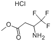 Methyl 3-amino-4,4,4-trifluorobutyrate hydrochloride Structural