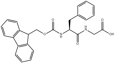 Fmoc-Phenylalanyl-glycine Structural