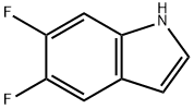 5,6-Difluoroindole Structural