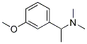 1-(3-Methoxyphenyl)-N,N-diMethylethanaMine Structural