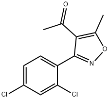 1-[3-(2,4-DICHLOROPHENYL)-5-METHYLISOXAZOL-4-YL]ETHAN-1-ONE