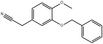 (3-BENZYLOXY-4-METHOXY-PHENYL)-ACETONITRILE Structural