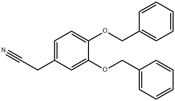 3,4-DIBENZYLOXYPHENYLACETONITRILE Structural