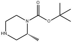 (R)-1-N-Boc-2-methylpiperazine Structural