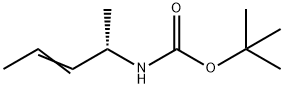 Carbamic acid, (1-methyl-2-butenyl)-, 1,1-dimethylethyl ester, (S)- (9CI) Structural
