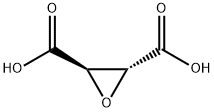 (2R,3R)-(-)-EPOXYSUCCINIC ACID Structural