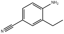 4-AMINO-3-ETHYLBENZONITRILE Structural