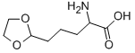 2-AMINO-5-[1,3]DIOXOLAN-2-YL-PENTANOIC ACID Structural