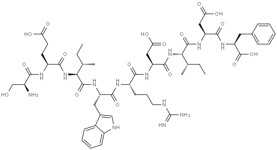 H-SER-GLU-ILE-TRP-ARG-ASP-ILE-ASP-PHE-OH Structural