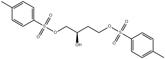 (R)-1,4-DITOSYLOXY-2-BUTANOL Structural