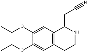 6,7-Diethoxy-1,2,3,4-tetrahydro-1-isoquinoline acetonitrile, 99% Structural