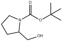 2-HYDROXYMETHYL-PYRROLIDINE-1-CARBOXYLIC ACID TERT-BUTYL ESTER Structural