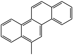 6-METHYLCHRYSENE Structural