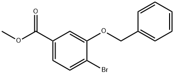 METHYL 3-(BENZYLOXY)-4-BROMOBENZOATE 98 Structural