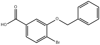 3-(BENZYLOXY)-4-BROMOBENZOIC ACID 98 Structural