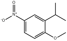 5-NITRO-2-METHOXY-1-ISOPROPYLBENZOL Structural