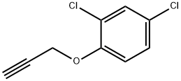 2,4-DICHLORO-1-(2-PROPYNYLOXY)BENZENE Structural