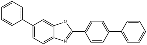 2-(4-BIPHENYLYL)-6-PHENYLBENZOXAZOLE Structural