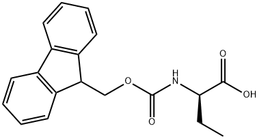 FMOC-D-ABU-OH Structural