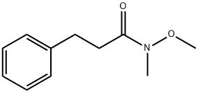 N-METHOXY-N-METHYL-3-PHENYL-PROPIONAMIDE Structural