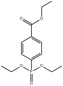 4-(DIETHOXY-PHOSPHORYL)-BENZOIC ACID ETHYL ESTER Structural