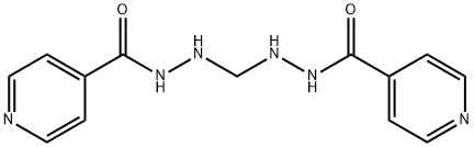 ISONICOTINIC ACID 2,2'-METHYLENEDIHYDRAZIDE  Structural