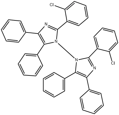 2,2'-Bis(2-dichlorophenyl)-4,4'5,5'-tetraphenyl-1,2'-biimidazole 