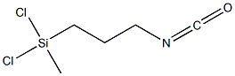 3-ISOCYANATOPROPYLMETHYLDICHLOROSILANE Structural