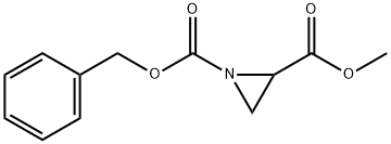 AZIRIDINE-1,2-DICARBOXYLIC ACID 1-BENZYL ESTER 2-METHYL ESTER Structural