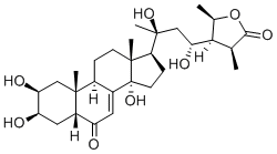 Cyasterone Structural